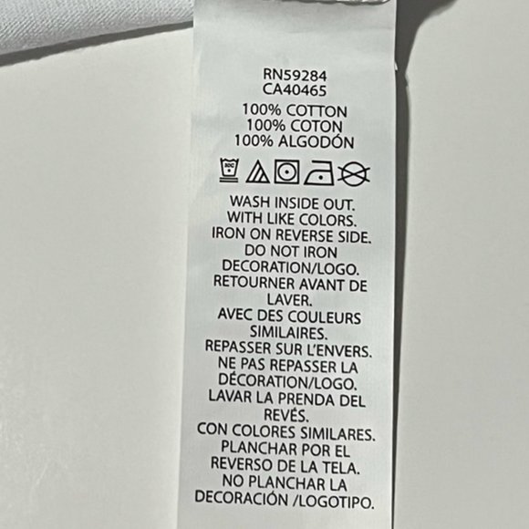 The Childrens Place Girls PWR Graphic Tee WHITE Short Sleeve Small (5/6) NWT - Picture 4 of 5